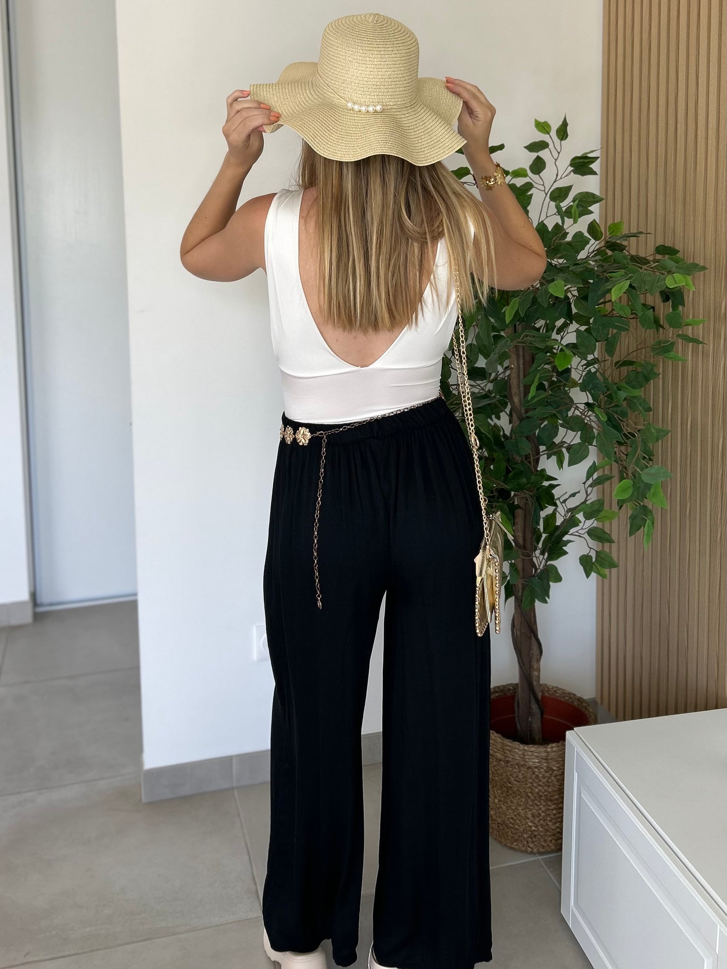PANTALON AVA NOIR