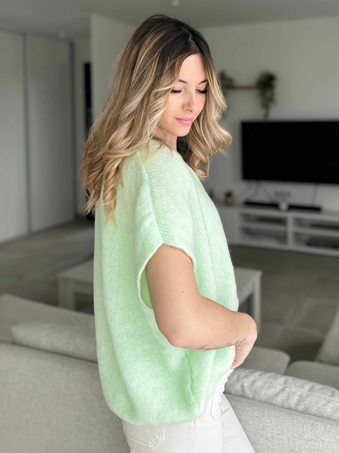 PULL LUNA VERT D’EAU