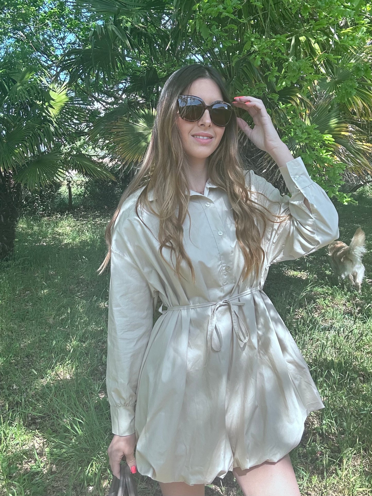 ROBE KIARA BEIGE