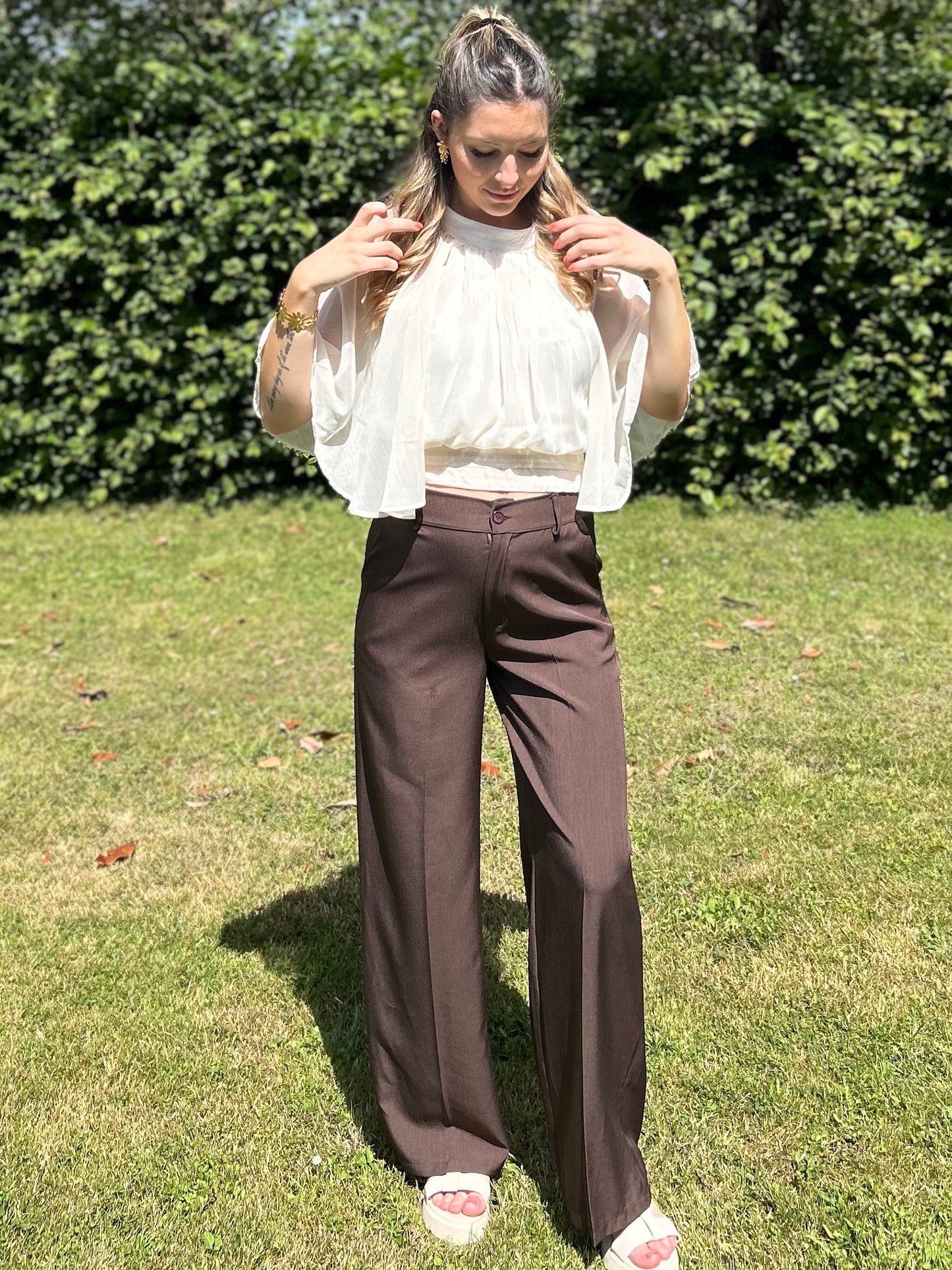 HAUT ROSALIA BEIGE