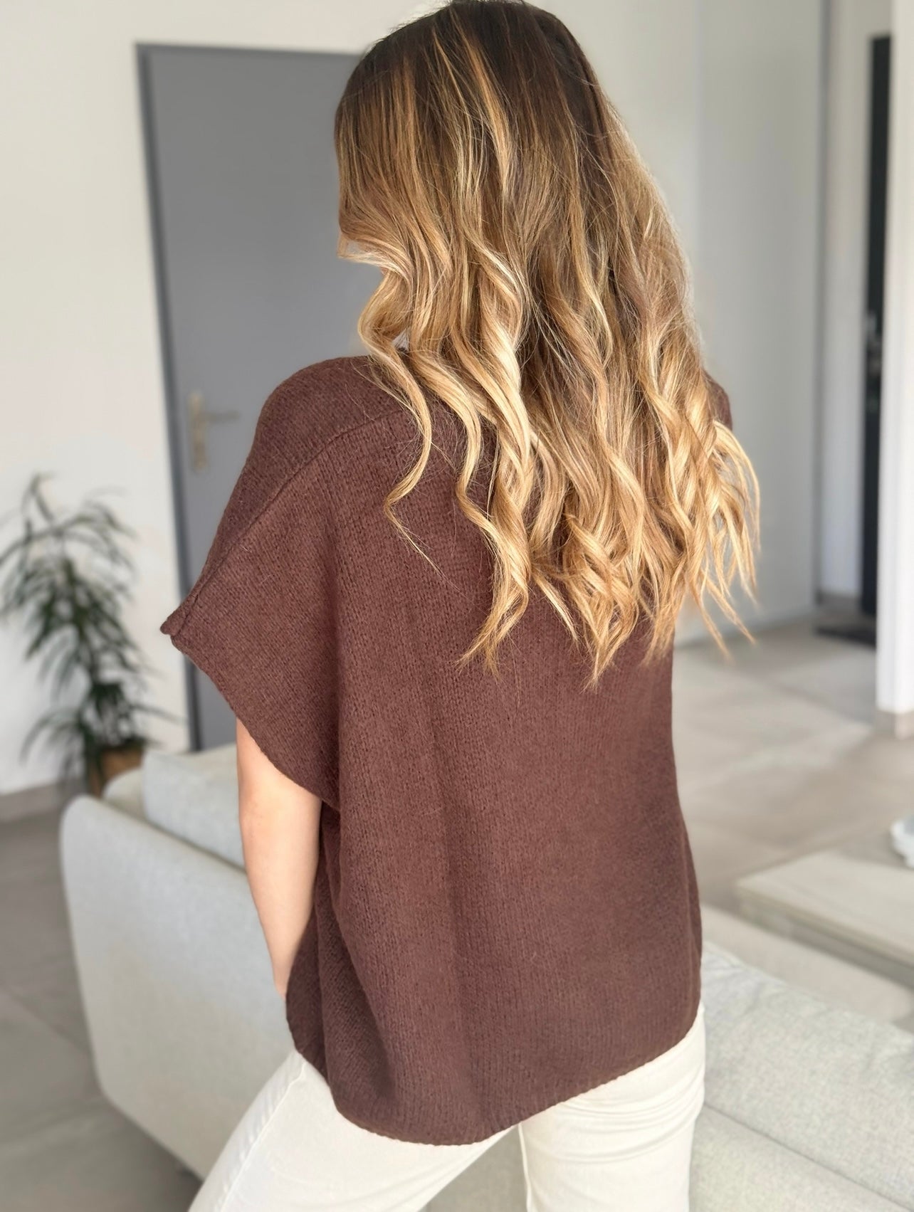 CARDIGAN JADE CHOCOLAT