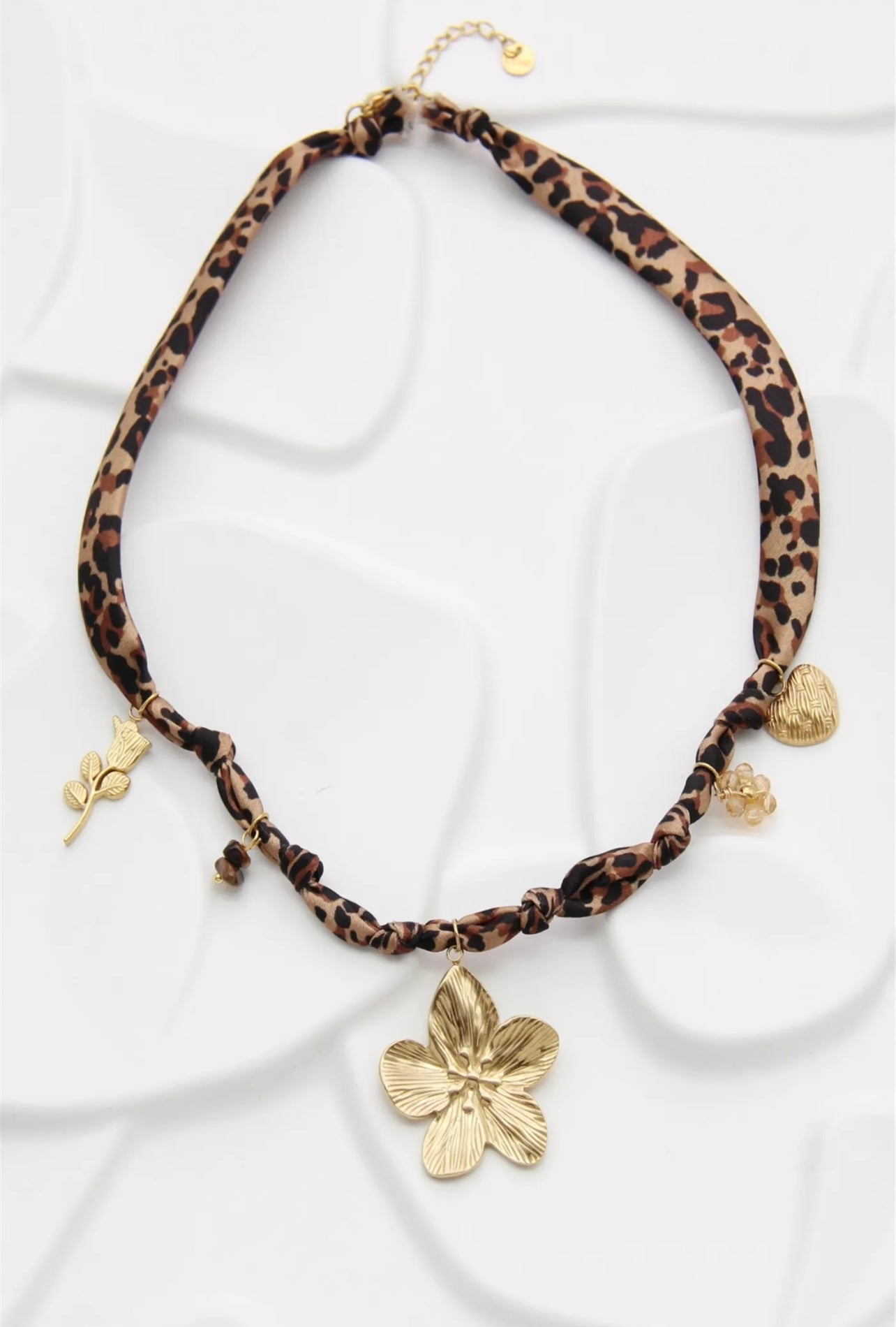 (PRECOMMANDE) COLLIER LEOPARD (expédition 6 mai)