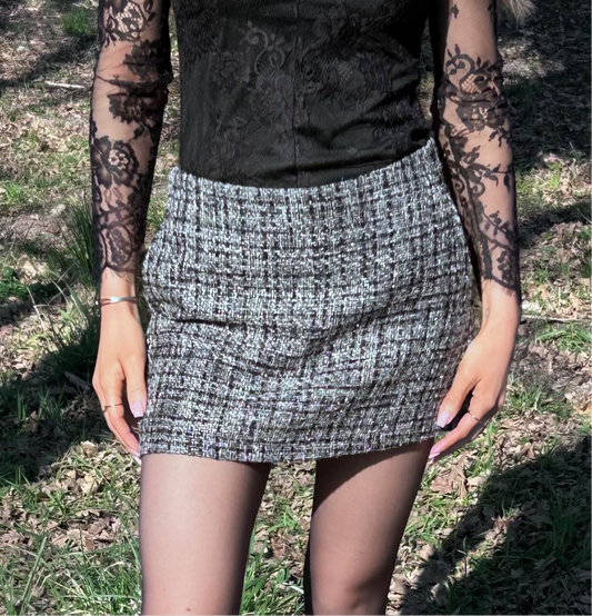 JUPE SHORT ARIA NOIR