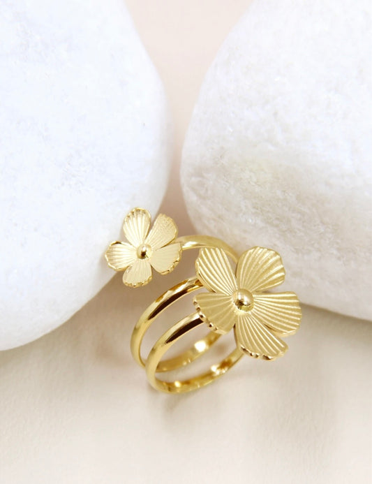 BAGUE FLEUR