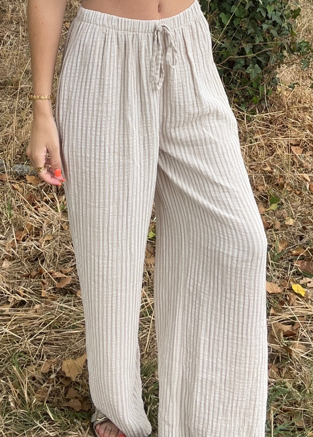 PANTALON LEANNE BEIGE