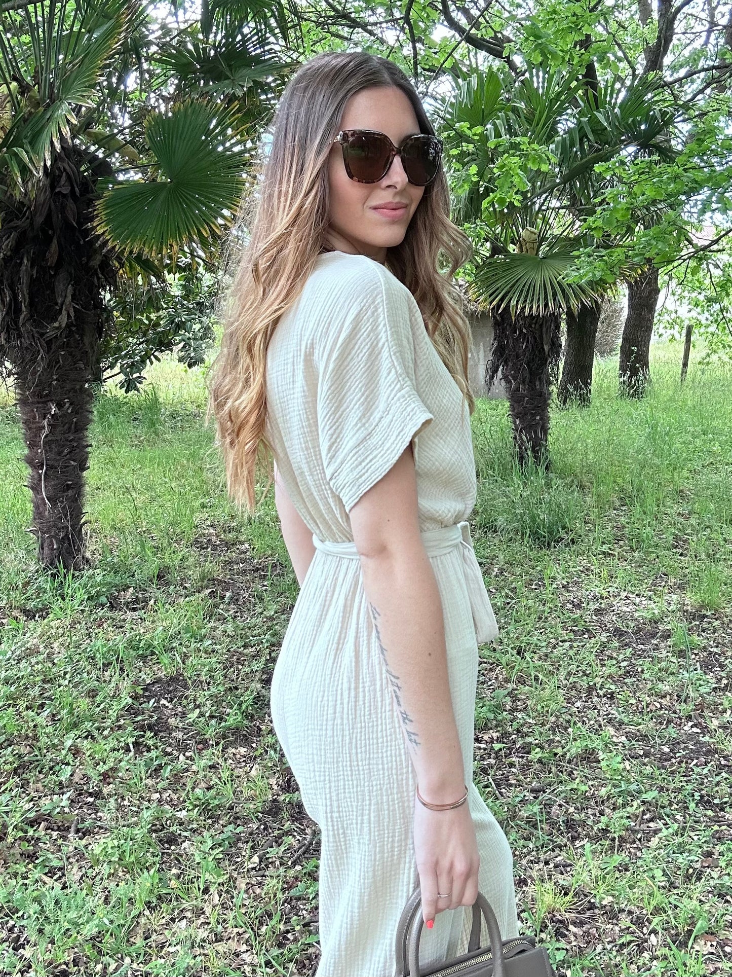 COMBINAISON EMI BEIGE