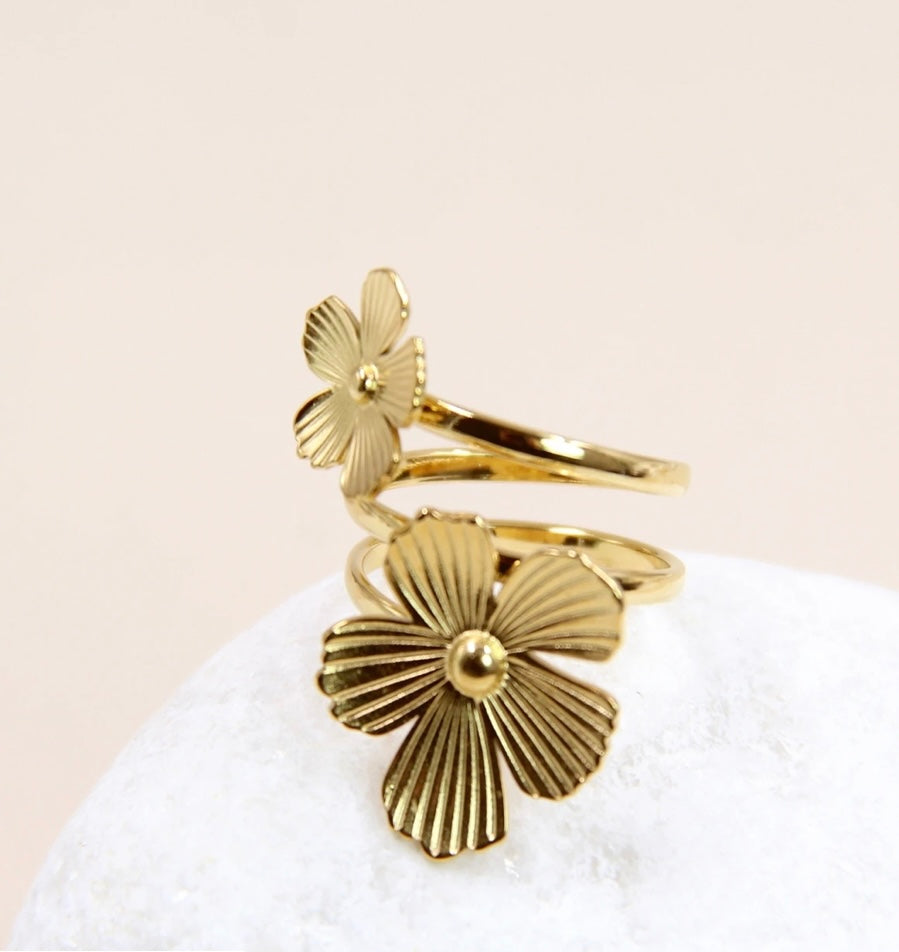 BAGUE FLEUR