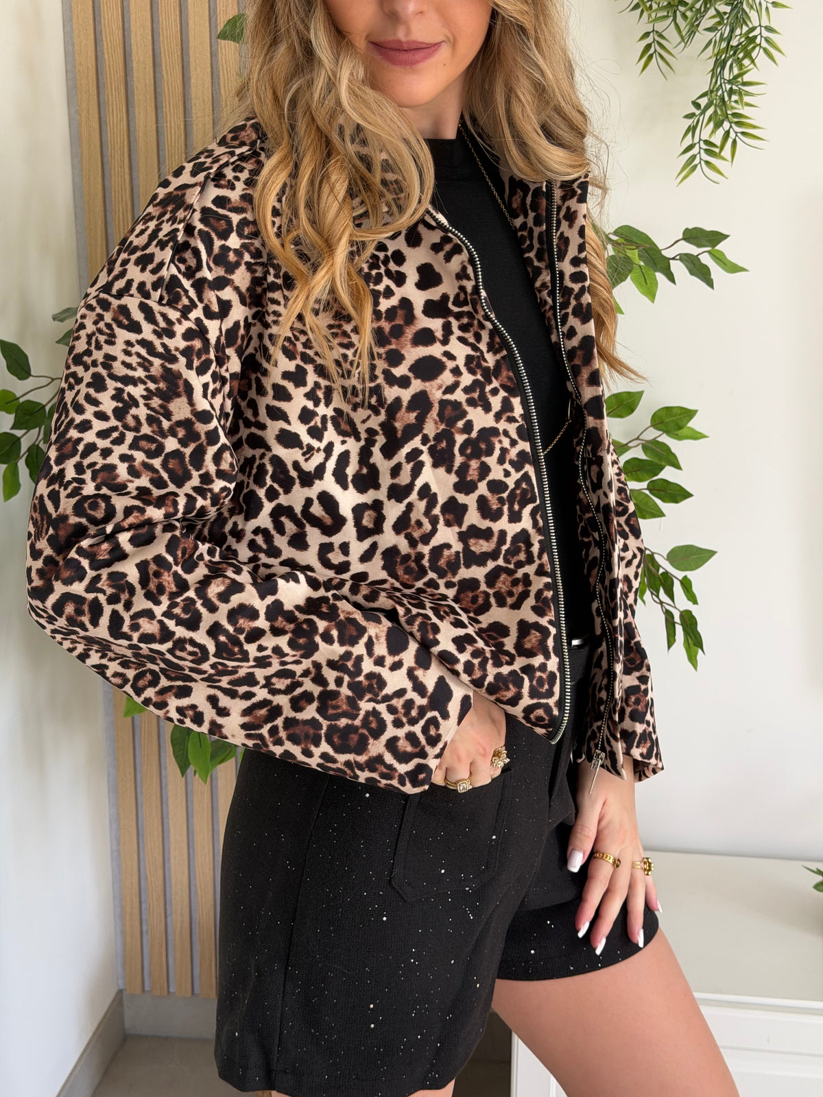 🐆 Veste ZOÉ – Léopard