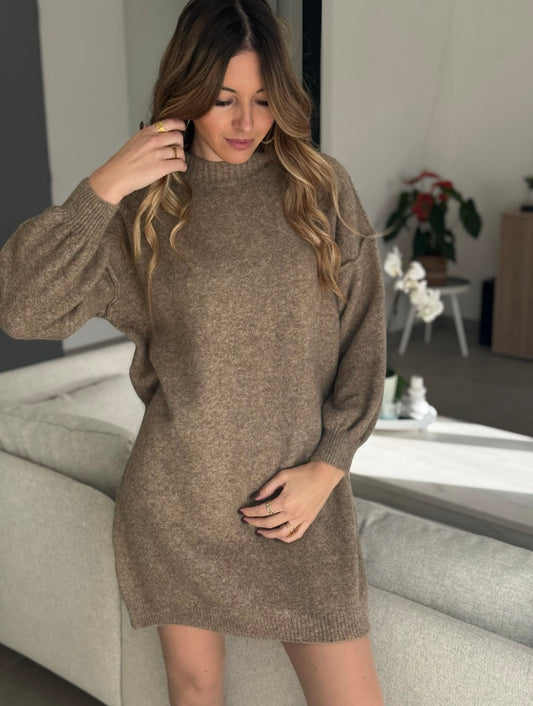 ROBE PULL ALEXA TAUPE