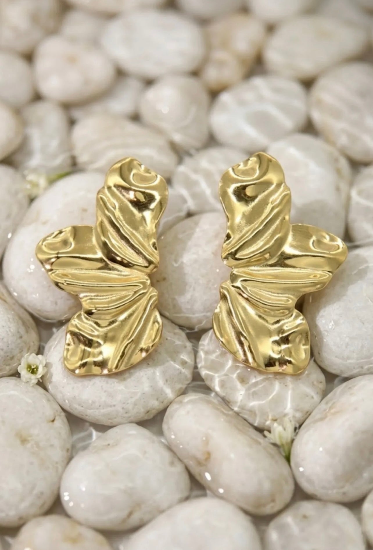 BOUCLES D'OREILLES FLEUR