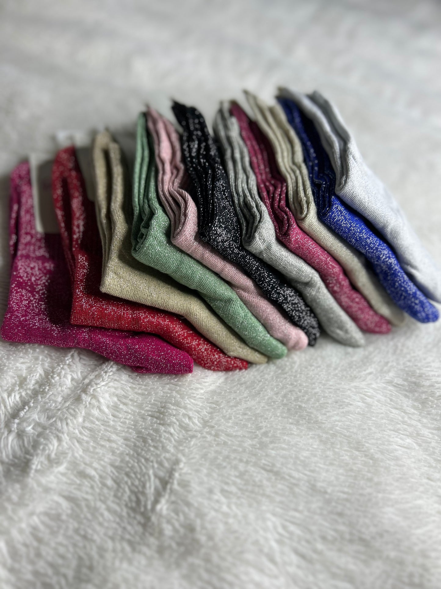 CHAUSSETTES BRILLANTES UNIES