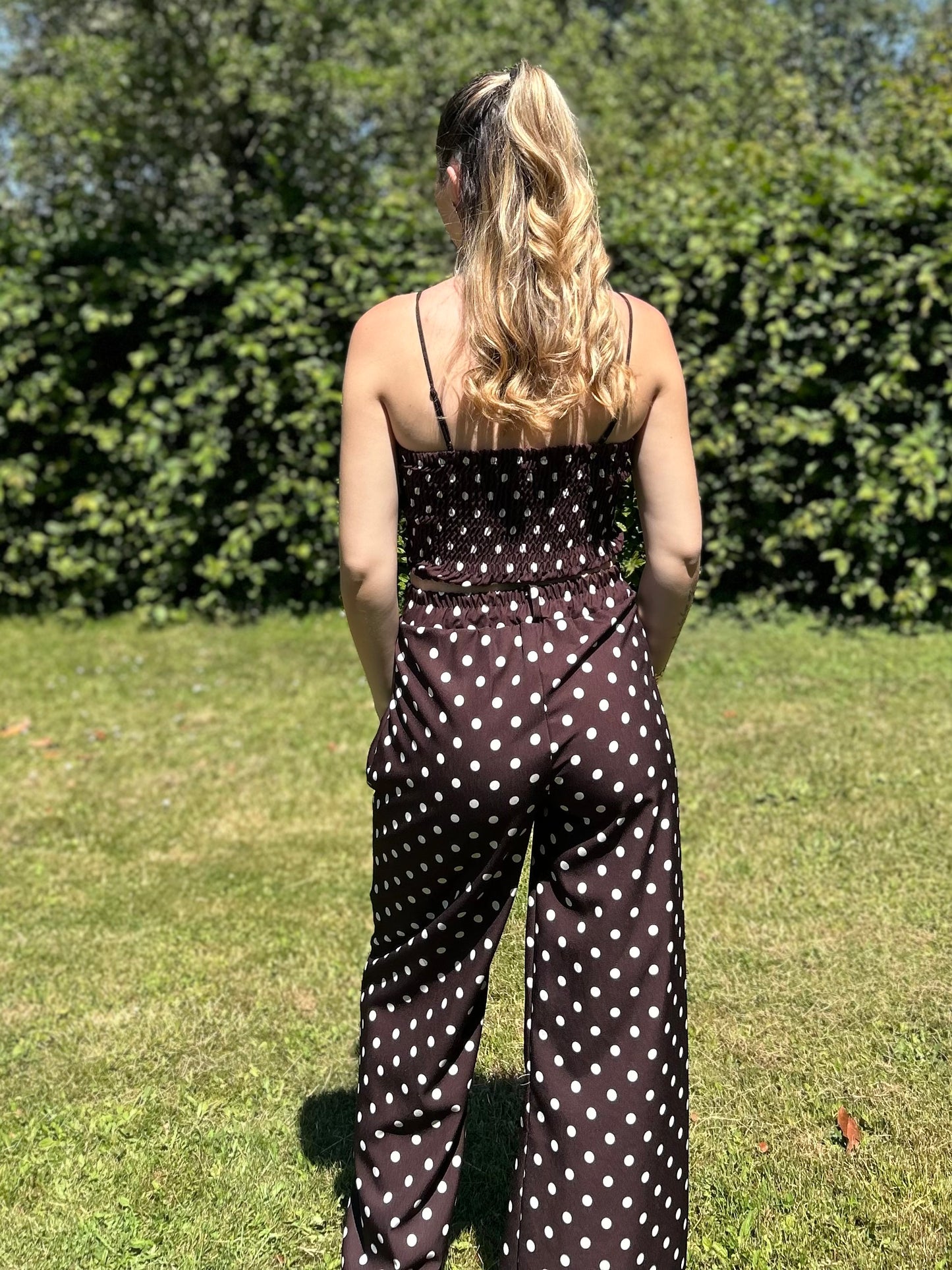 ENSEMBLE POIS CHOCOLAT