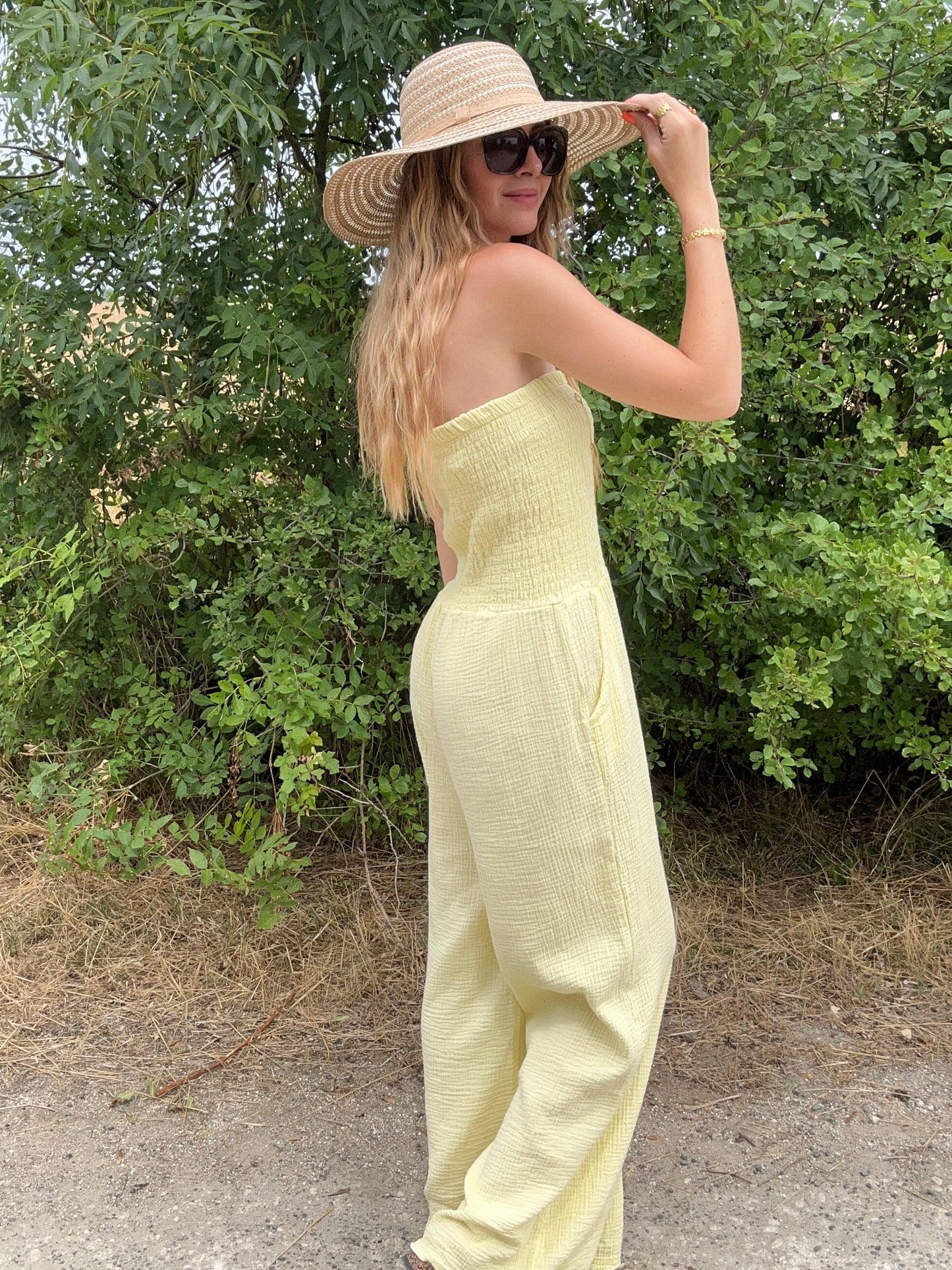 COMBINAISON JAUNE