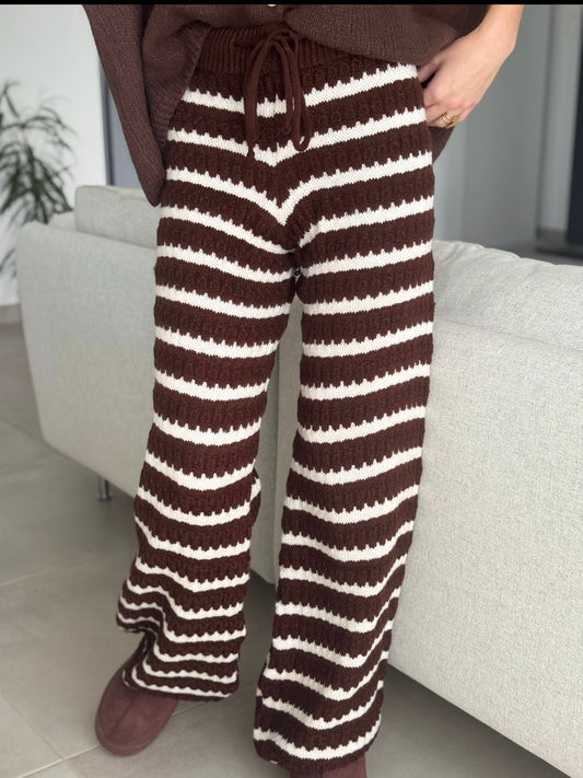 PANTALON ZOE CHOCOLAT