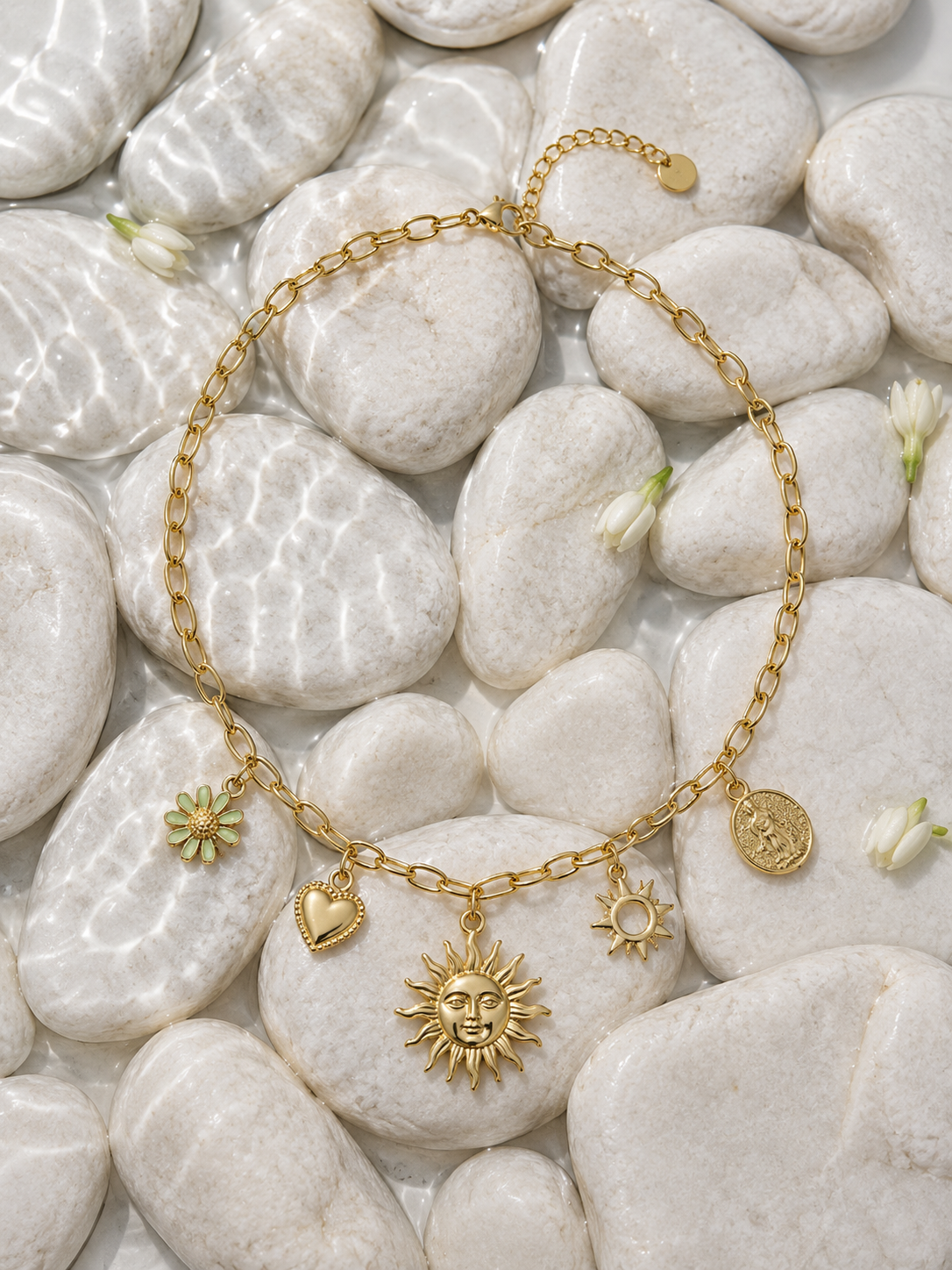 COLLIER BRELOQUE SOLEIL