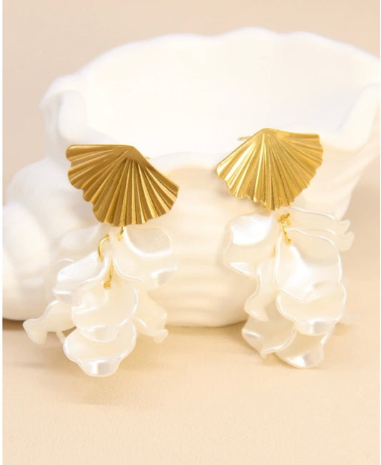 BOUCLE D'OREILLE FEUILLE