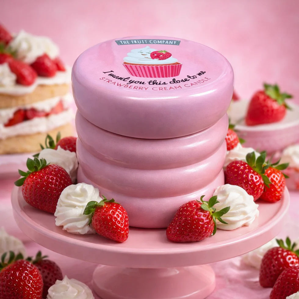 BOUGIE FRAISE CHANTILLY
