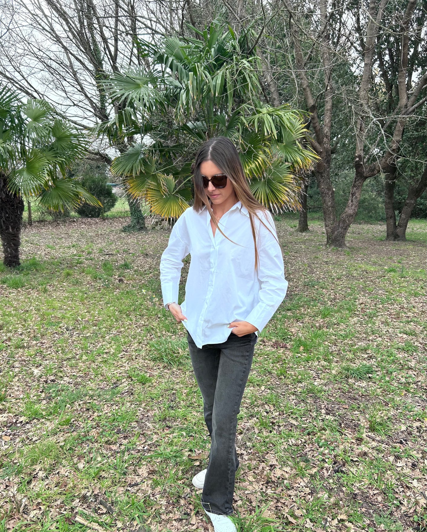 CHEMISE IRIS BLANCHE