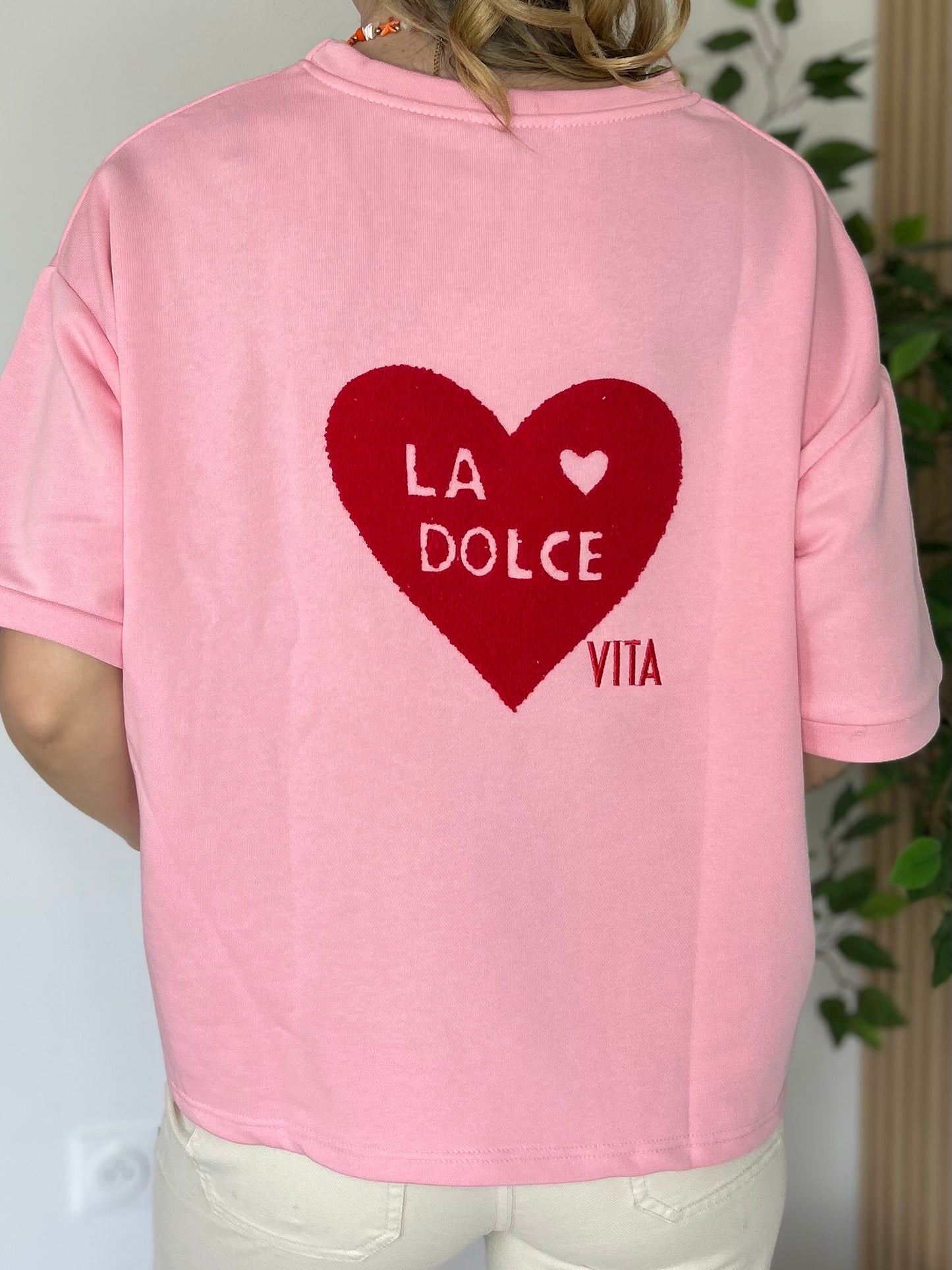 T-SHIRT DOLCE VITA ROSE