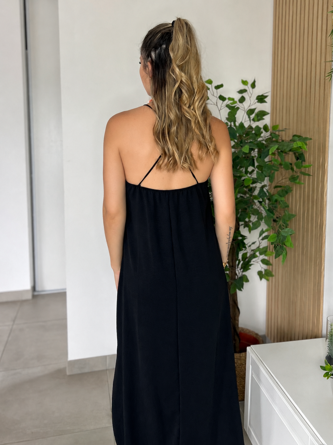 ROBE LEYA NOIR