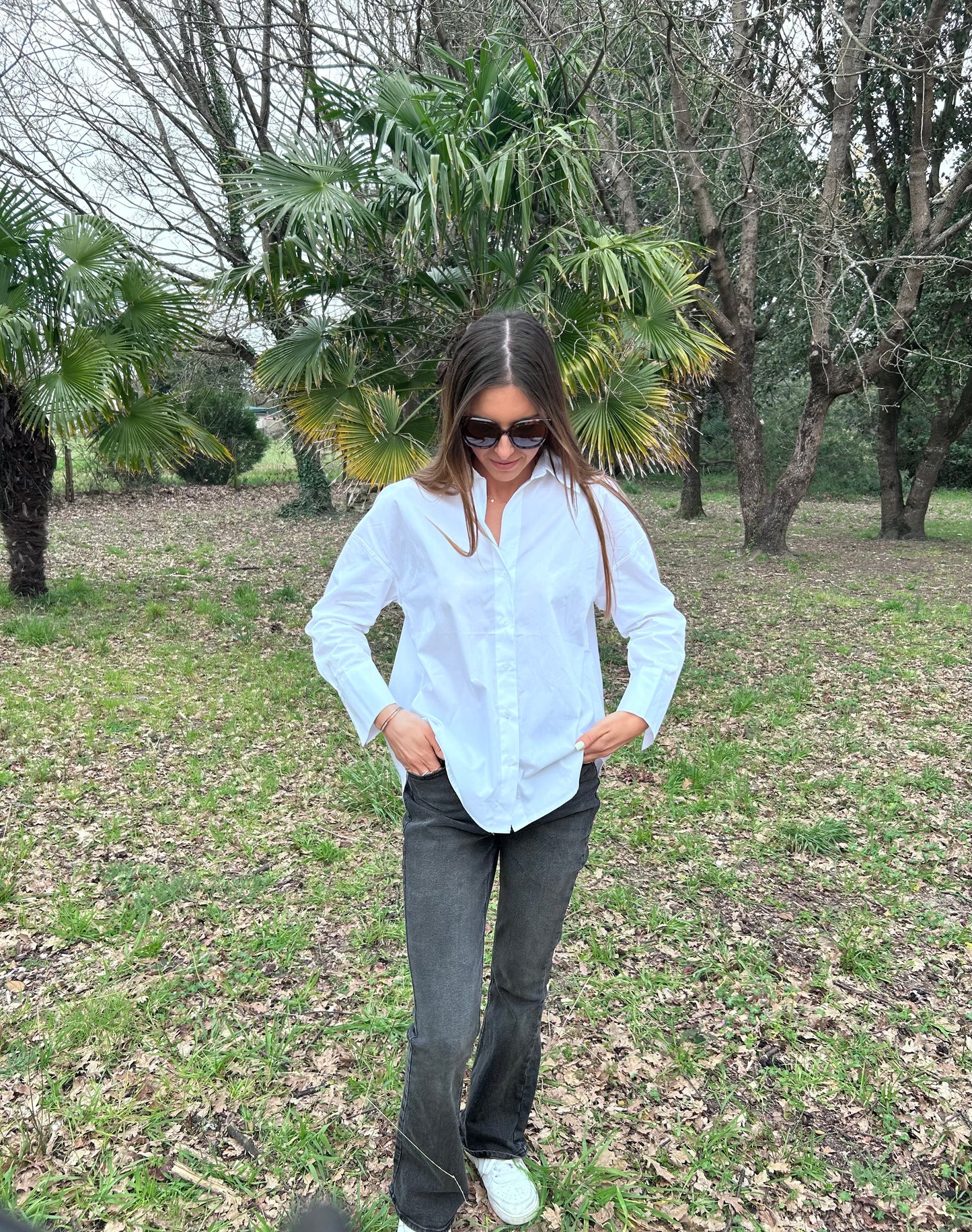 CHEMISE IRIS BLANCHE