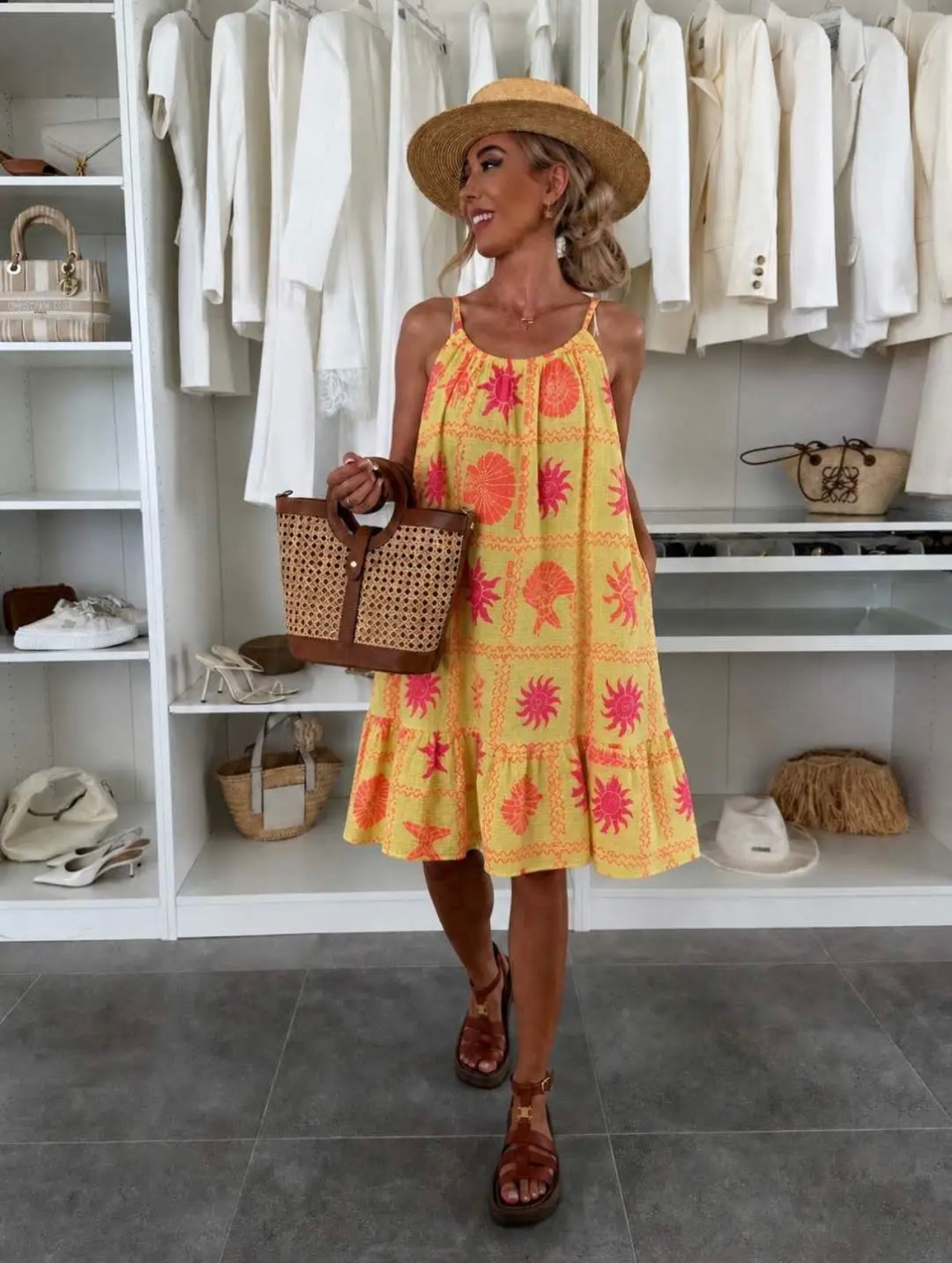 ROBE EMILIE JAUNE