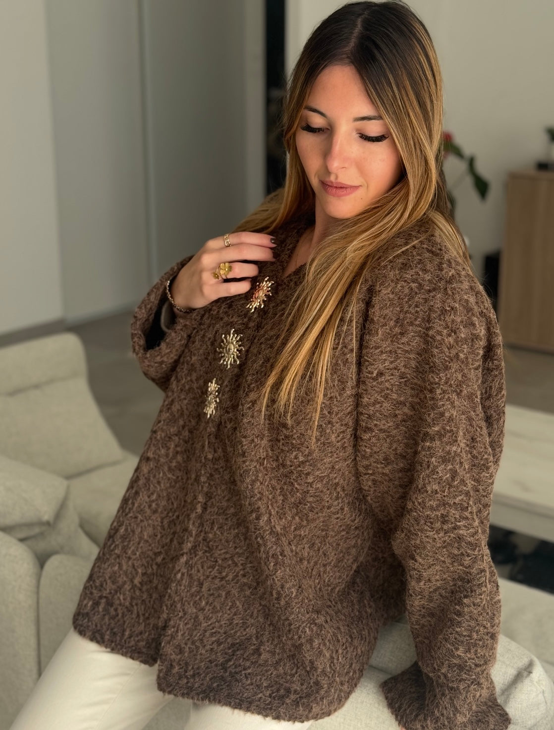 VESTE MALVINA CHOCOLAT