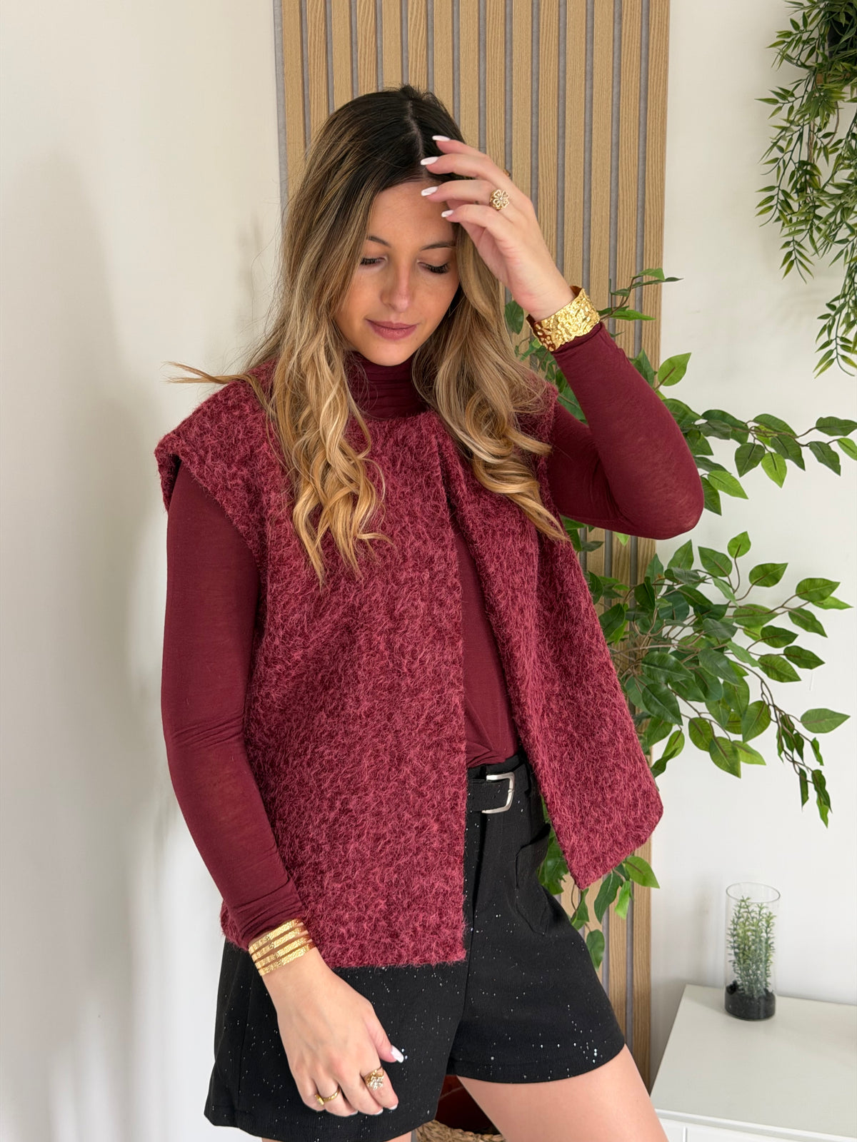 🍷 Gilet LIV – Bordeaux