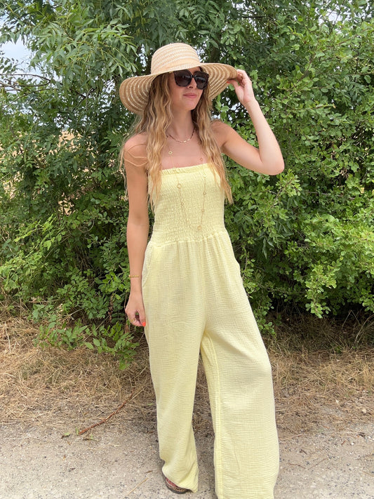 COMBINAISON JAUNE