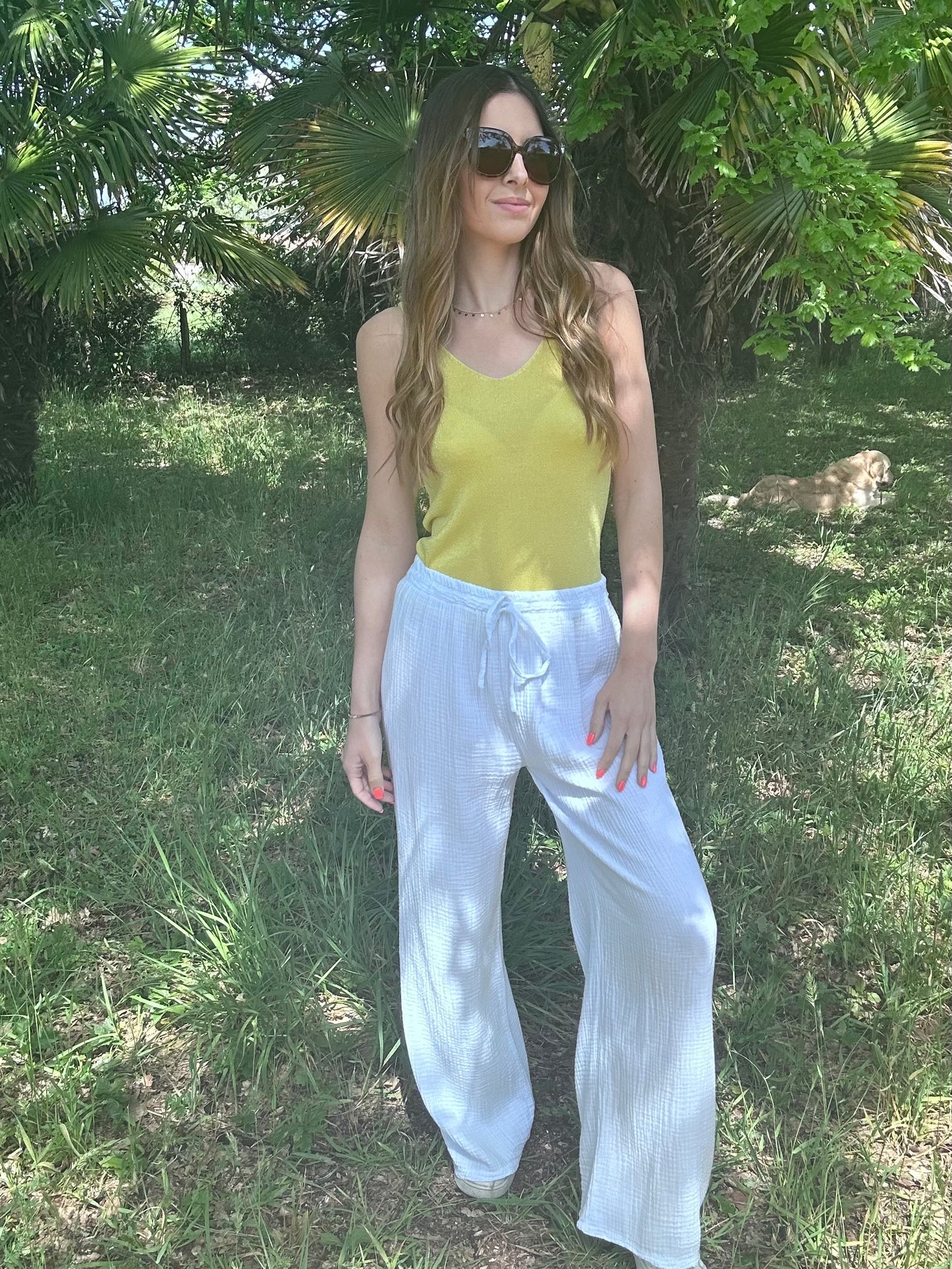 DEBARDEUR BERENICE JAUNE