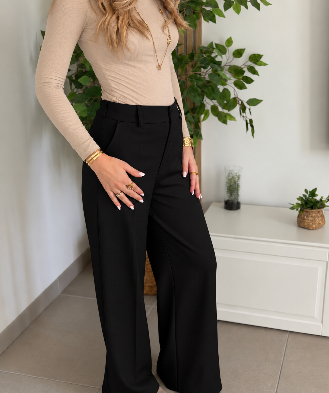 🖤 Pantalon ROMY – Noir