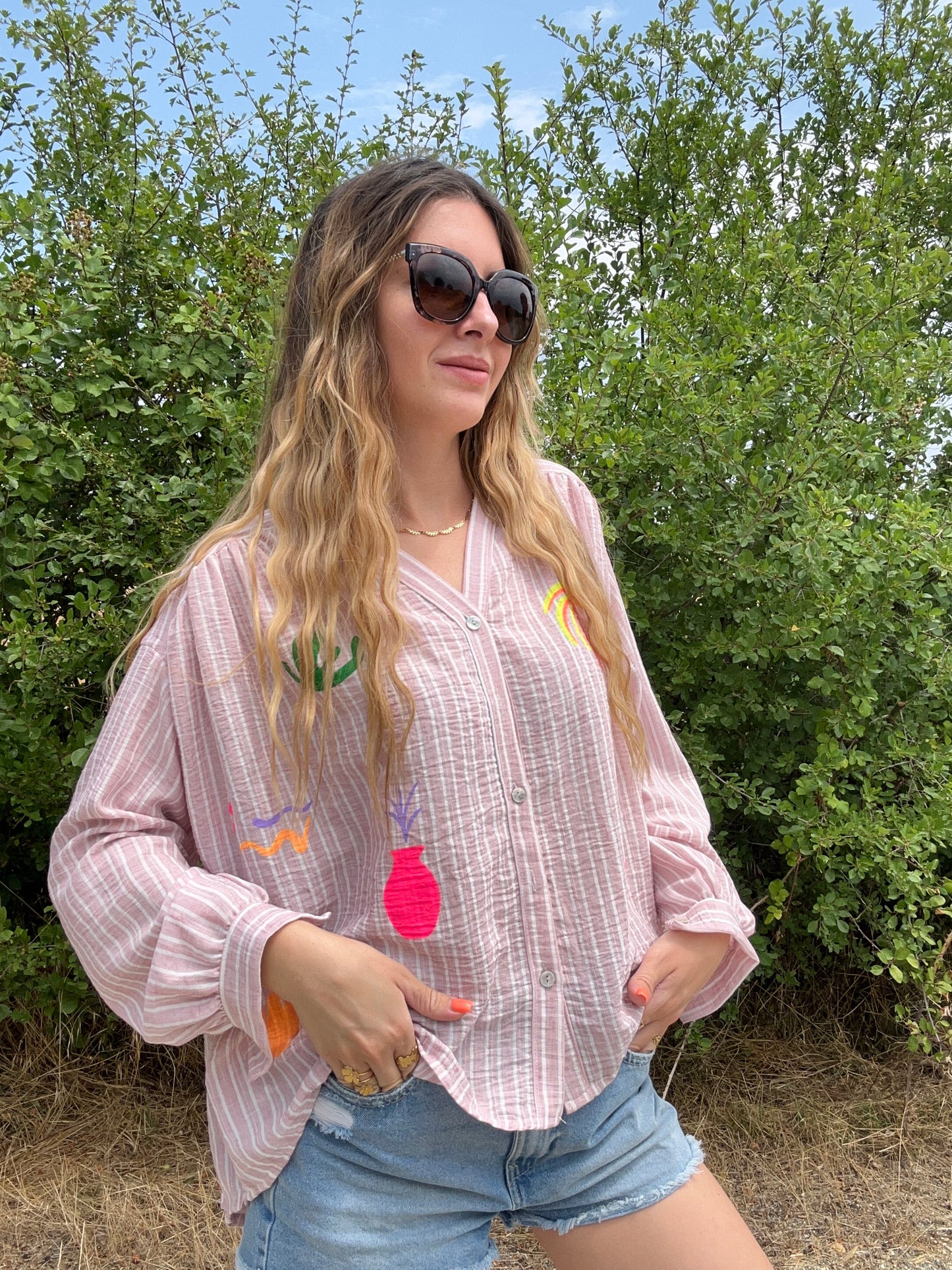 CHEMISE SUNSHINE ROSE