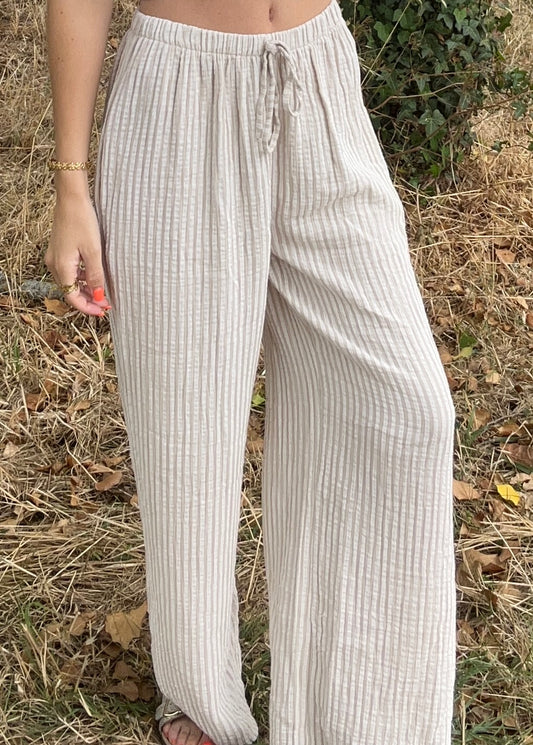 PANTALON LEANNE BEIGE