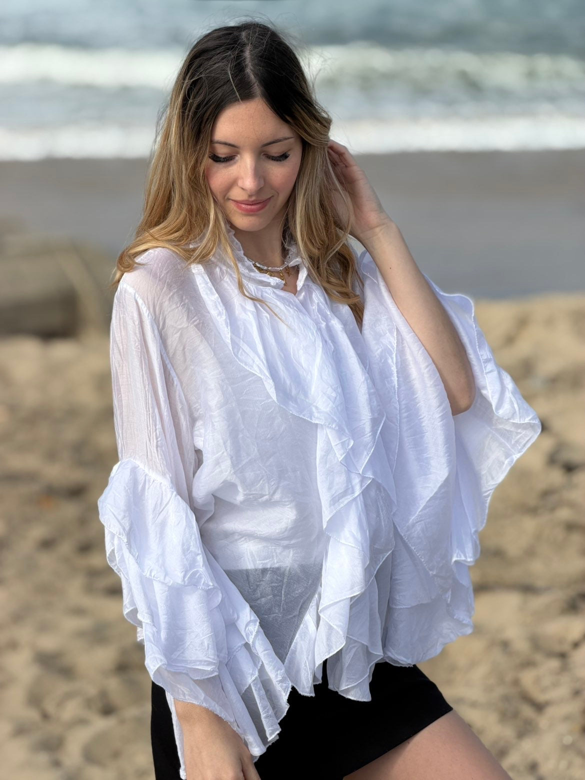 BLOUSE ORNELLA BLANCHE