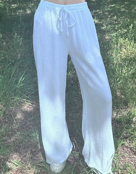 PANTALON AMALIA BLANC