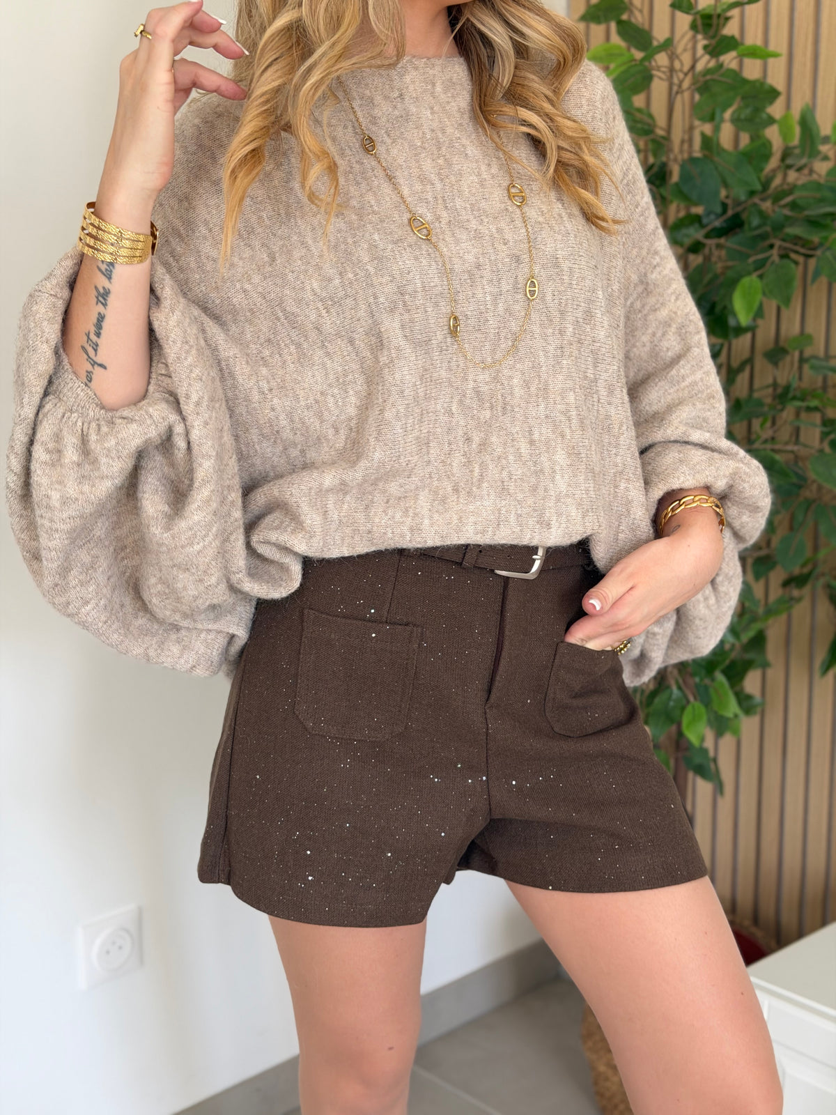 🤎 Short TESS – Chocolat
