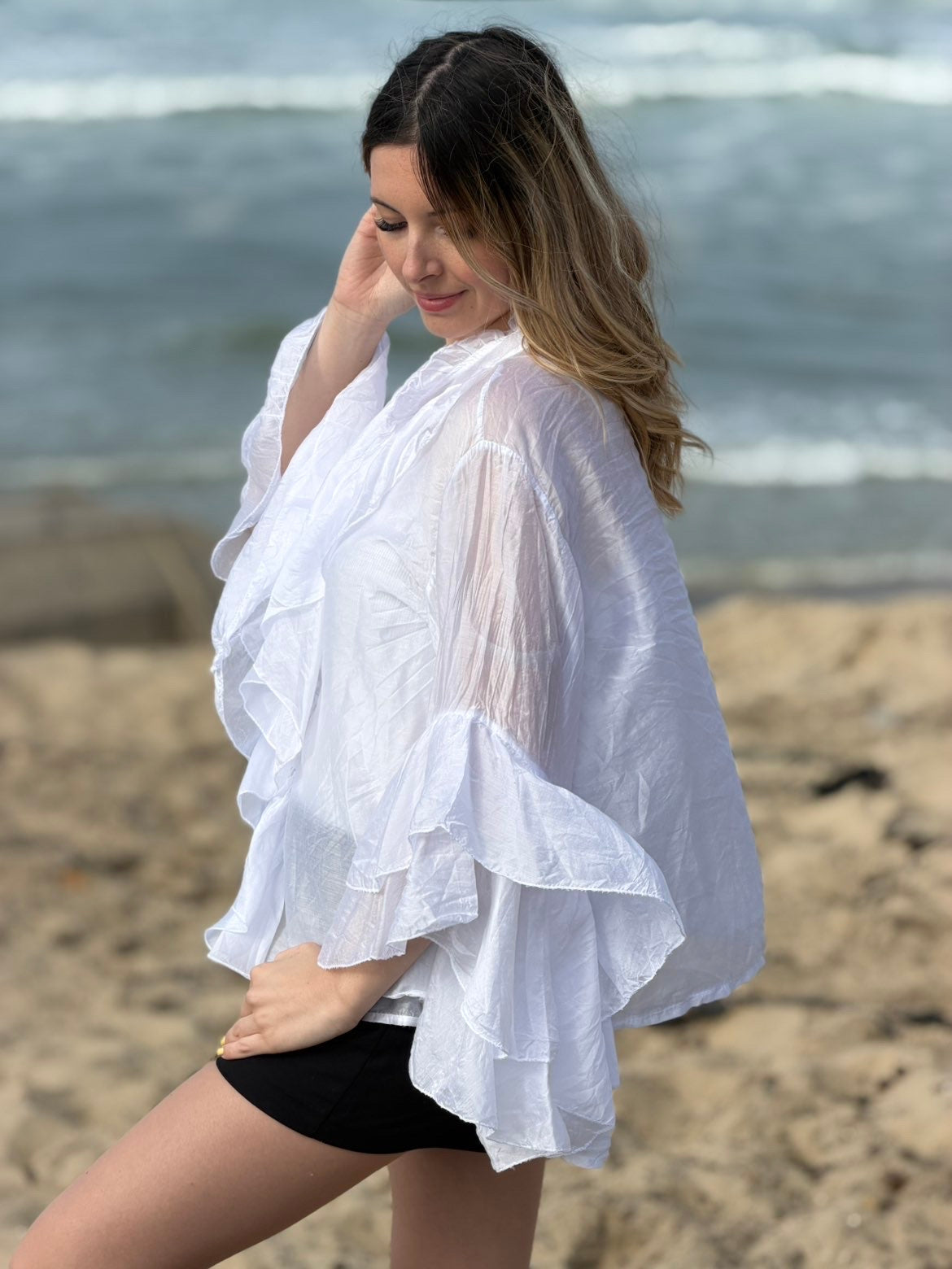 BLOUSE ORNELLA BLANCHE