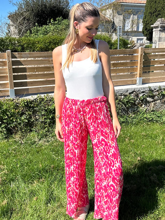 PANTALON LENA FUSHIA
