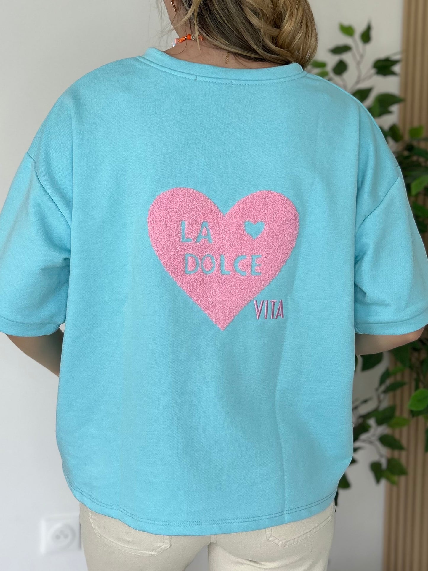 T-SHIRT DOLCE VITA BLEU