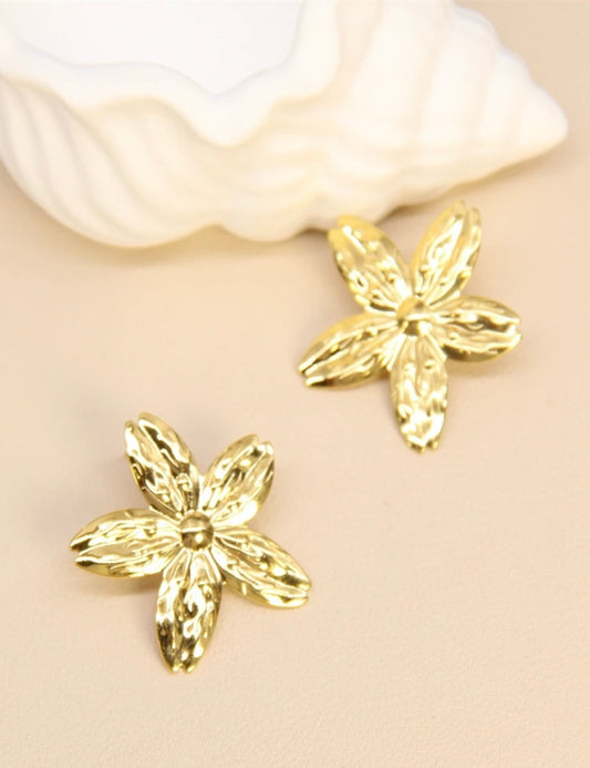 BOUCLE D'OREILLE FLEUR