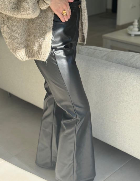 PANTALON SOLINE NOIR